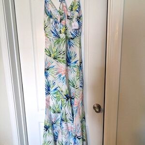 Maxi tropical dress